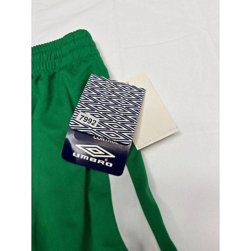 Umbro Mexico Team Soccer Football Shorts Elastic Waist Green Mens Size XL