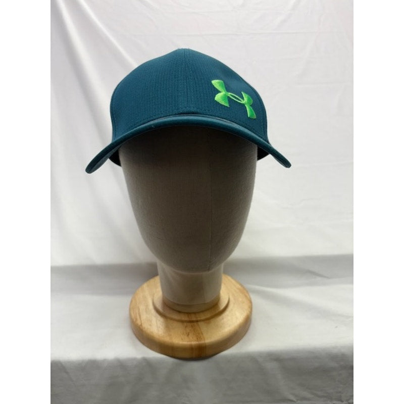 Under Armour Baseball Cap UA Classic HeatGear Teal Green Mens Size S/M