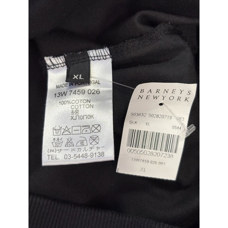 Givenchy Flag-Print Fleece-Back Jersey Sweatshirt Gray/Black Mens Size XL
