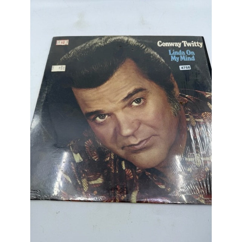 Conway Twitty – Linda On My Mind 1975 Vinyl Album Record