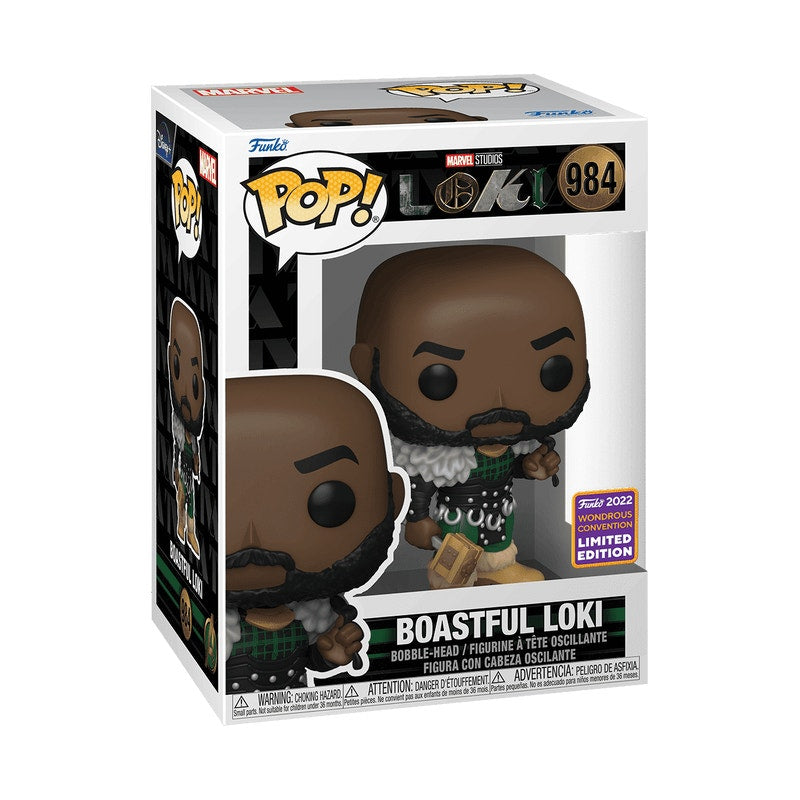 Funko Pop! Marvel Loki - Boastful Loki #984 Vinyl Figure Bobblehead