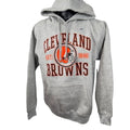 Junk Food NFL Cleveland Browns Football Hoodie Pullover Gray Mens Size Medium