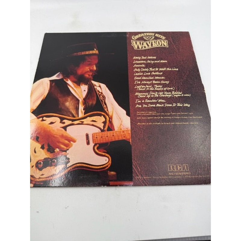 Waylon Jennings – Waylon Greatest Hits 1979 Vinyl Album Record