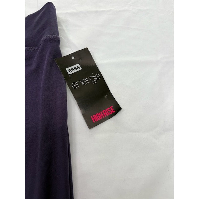 Energie High Rise Leggings Performance Stretch Pants Purple Womens Size XS
