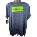 Nike NFL Seattle Seahawks T-Shirt Short Sleeve Dri Fit Graphic Print Gray XL