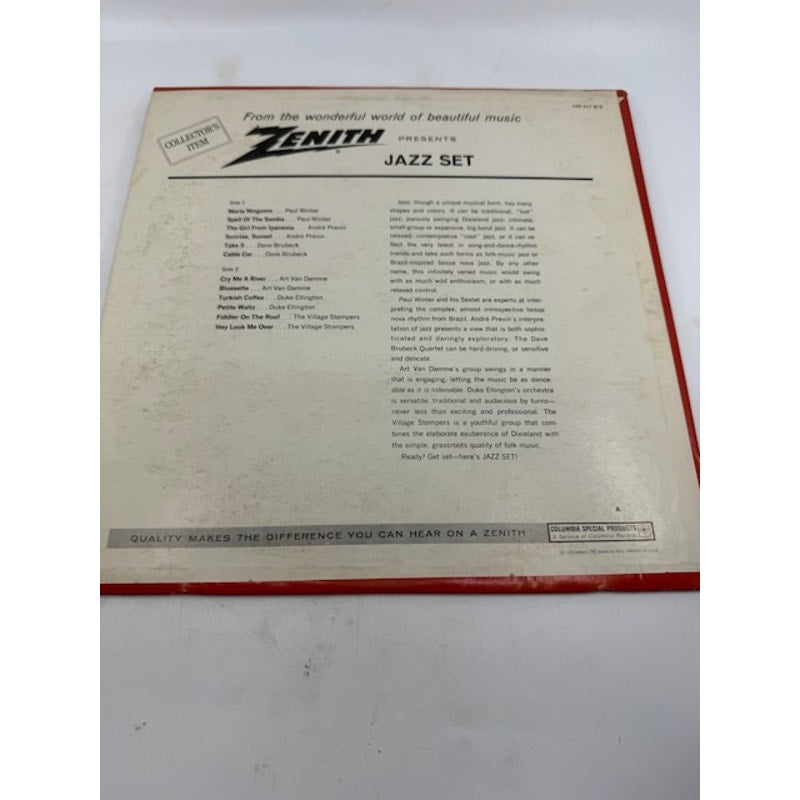 Various – Zenith' Presents A Collector's Item: Jazz Set 1965 Vinyl Album Record