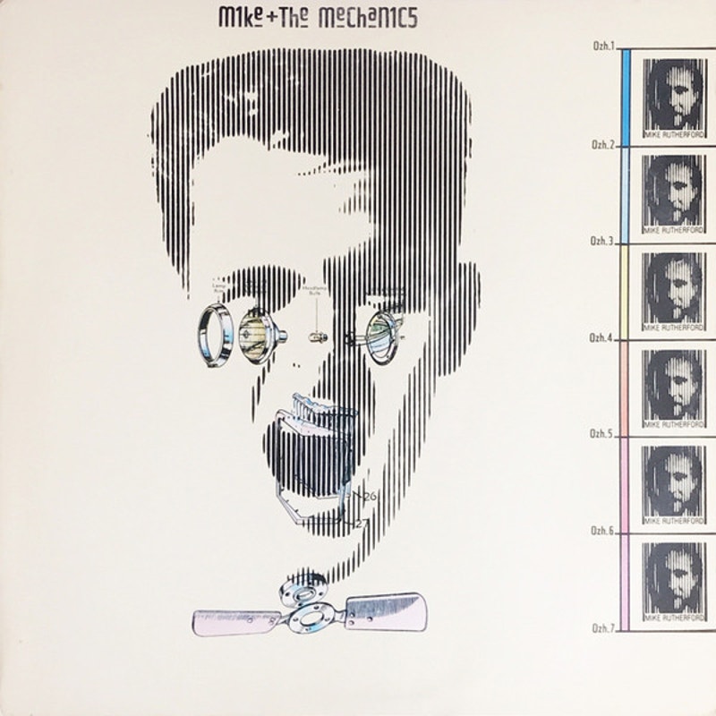 Mike + The Mechanics – Mike + The Mechanics 1985 Vinyl Album Record