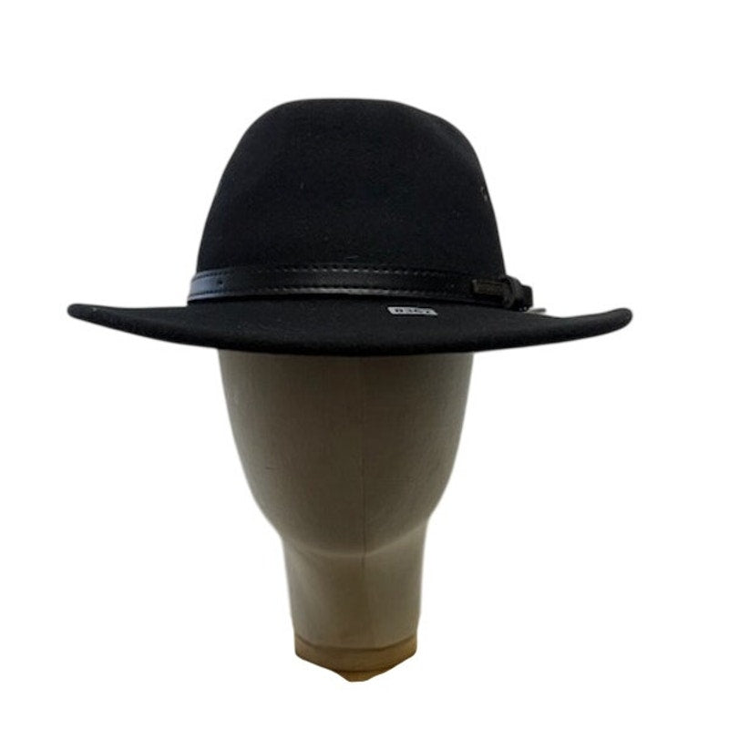 Pendleton Felt Fedora Hat Wool Leather Band Black Adult Mens/Womens Size M