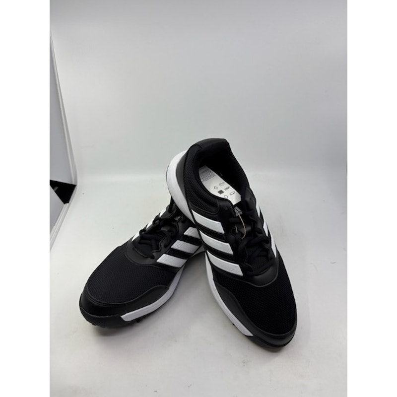 Adidas Tech Response 2.0 Wide Spike Golf Shoes Black White Mens Size 9.5
