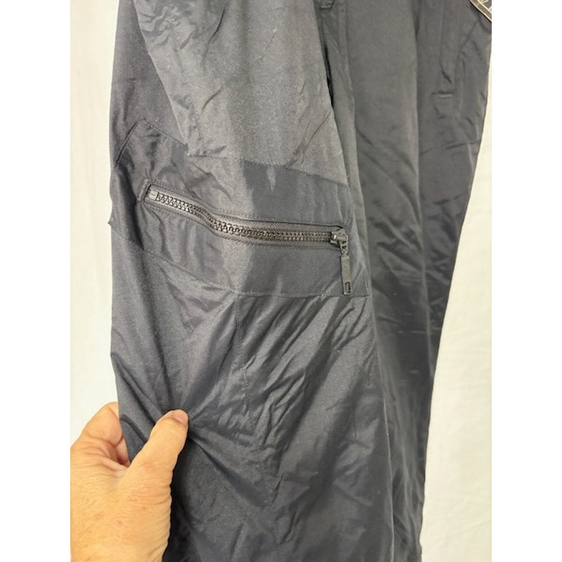 Mountain Goat Insulated Ankle Zipper Snowboarding Ski Pants Black Mens Sz 36