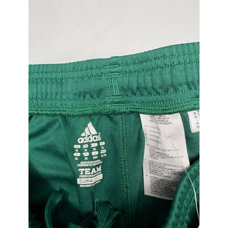 Adidas Multi Sport Shorts Climacool Elastic Waist Green/White Womens XL