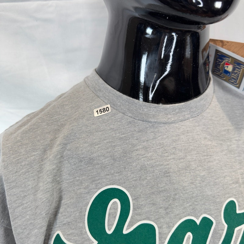 Mitchell & Ness Mens Nickname S/S Tee Seattle Mariners Edgar Martinez Gray L