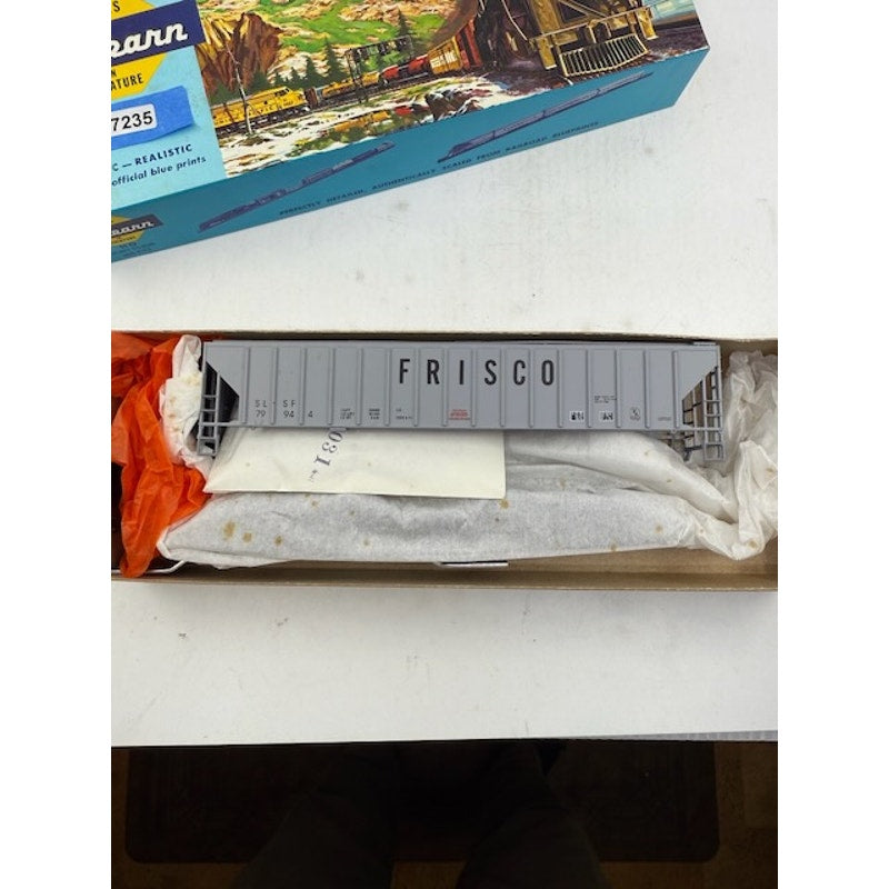 Athearn Bev Vel FRISCO 54 P.S. RIB SIDE HOPPER 271-1 Light Grey #79944