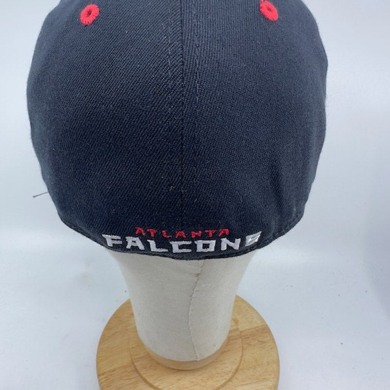 '47 Brand Contender NFL Atlanta Falcons Stretch Fitted Hat Hat Black Mens L/XL
