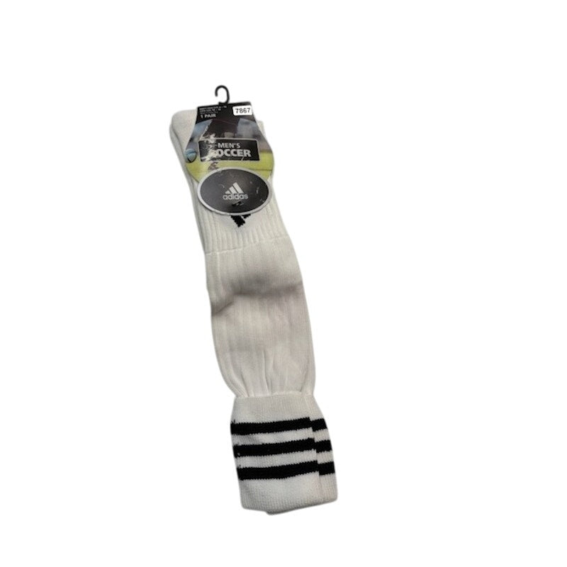 Adidas Copa Edge Soccer Socks Knee High White/Black Mens Shoe Size 6-12