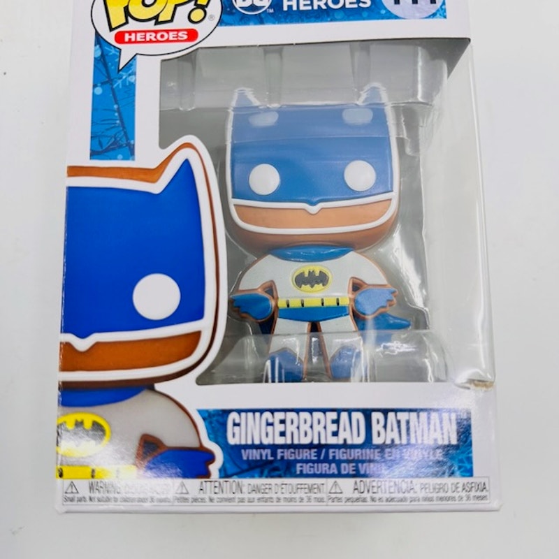 Funko POP Heroes DC Super Heroes Gingerbread Batman Vinyl Figure #444