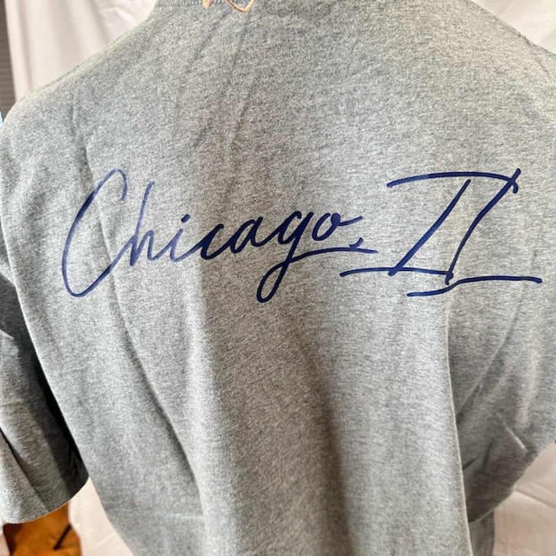 Mitchell & Ness City Collection SS Tee Chicago White Sox Gray Heather Size Large