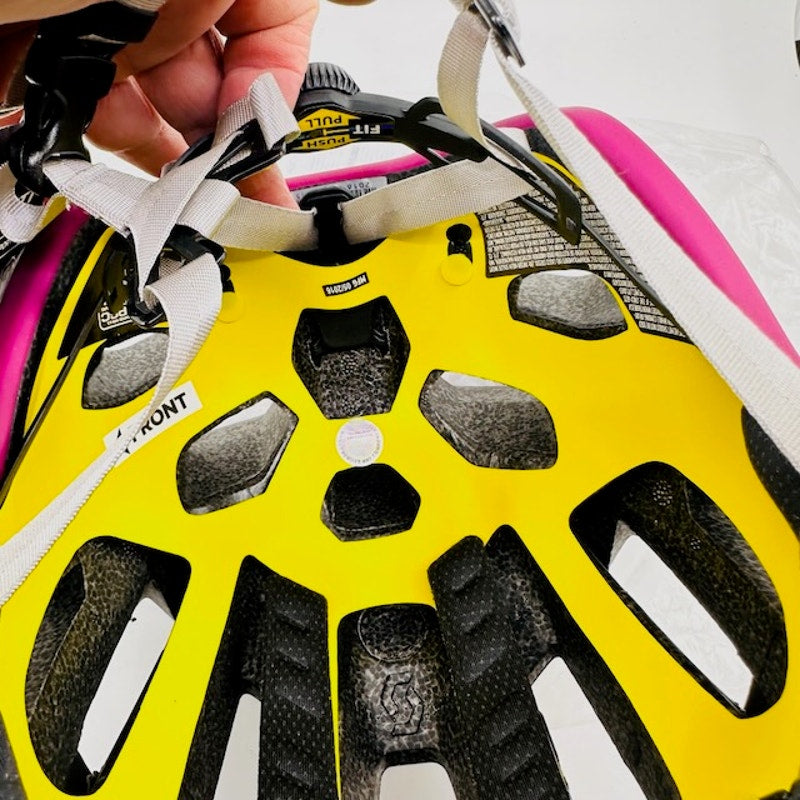 Scott Sports Fuga Plus (CPSC) Helmet Mountain Road Bike White Purple - M