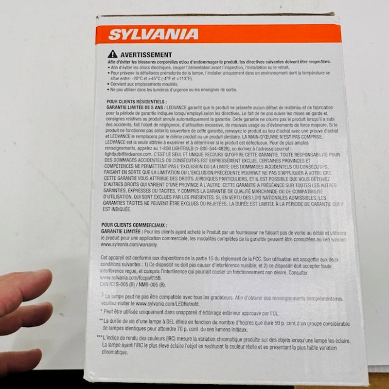 Sylvania LED Reflector Flood Light Bulb 40858 1350 Lumens