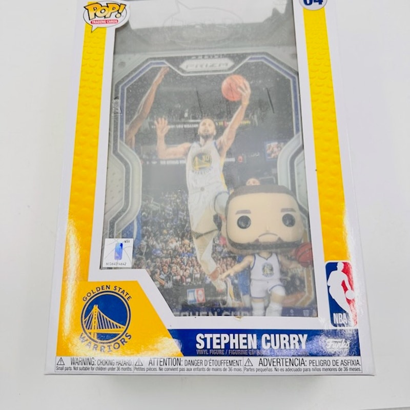 Funko Pop! Trading Cards NBA Panini Prizm - Stephen Curry #04 Vinyl Figure