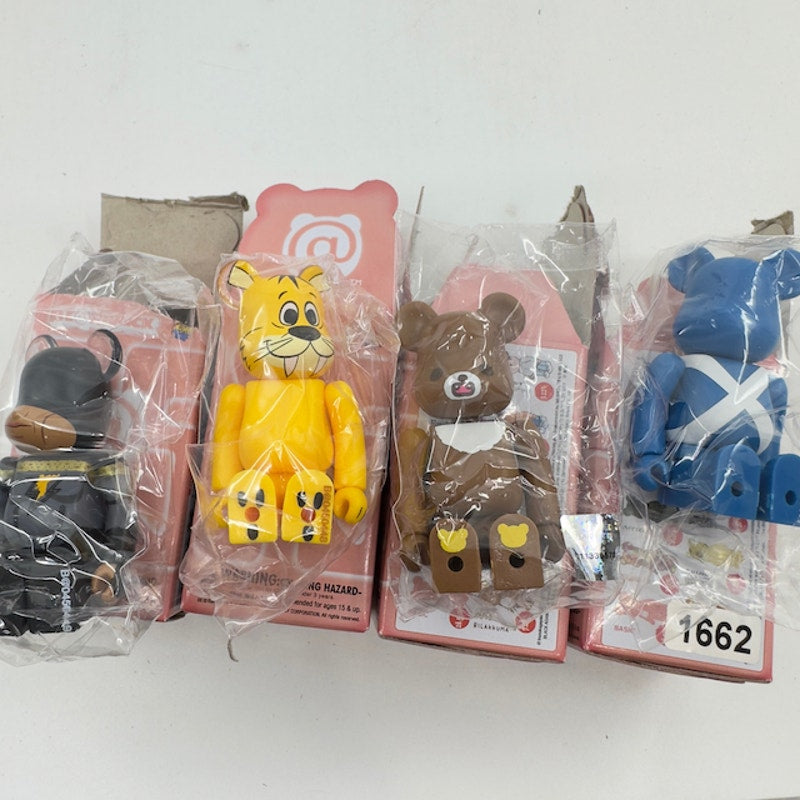 Set Of 4 Bearbrick Series 45 Blind Box by Medicom Toy