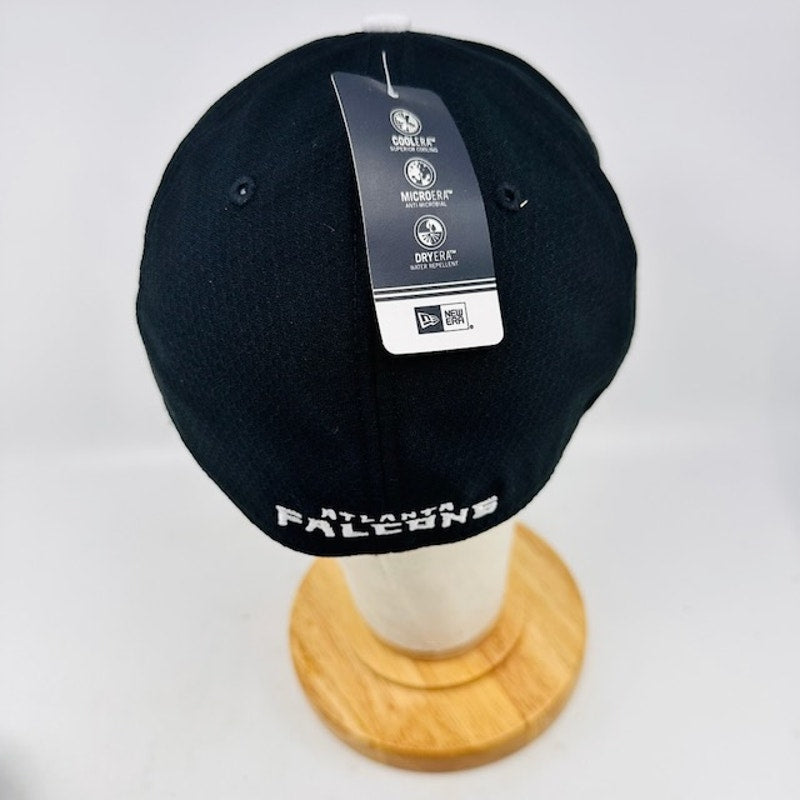 New Era 39Thirty Atlanta Falcons Baseball Cap Honeycomb Black Mens Size L/XL