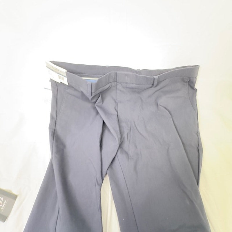 Ralph Lauren Modern Fit Pants Flat Front All Way Stretch Dark Navy Men 40x32
