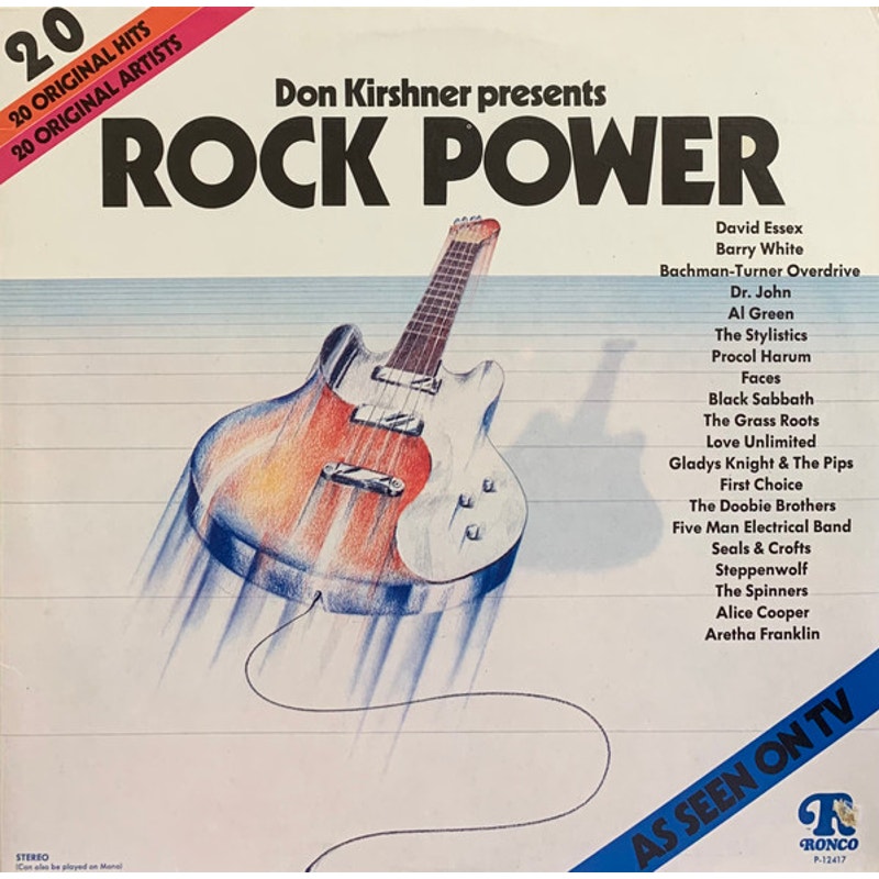 Various – Rock Power 1974 Vinyl Album Record