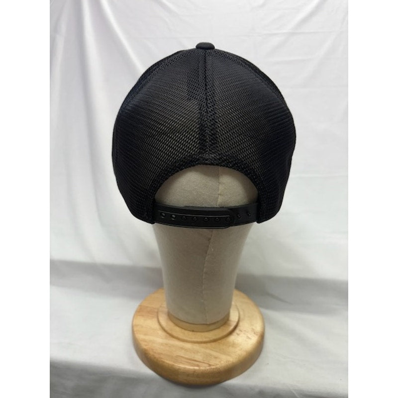 Port Authority Baseball Cap Flexfit 110 Mesh Snapback Hat Black Unisex OSFA