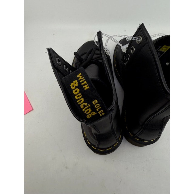 Dr. Martens 1460 Smooth Leather Lace-Up Boots 11821 Black Womens Size 5