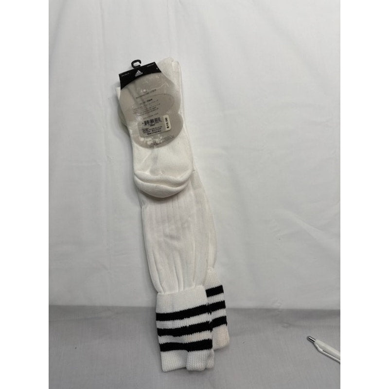 Adidas Copa Edge Soccer Socks Knee High White/Black Mens Shoe Size 6-12