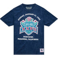 Mitchell & Ness NFL SB XXVI Logo Tee Super Bowl Logo Crewneck Navy Blue Size L