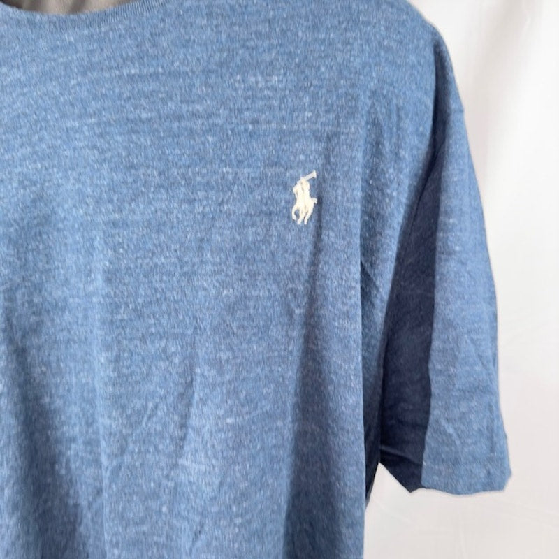 Polo Ralph Lauren Classic Fit Crew Neck T-Shirt Short Sleeve Blue Mens Size XXL