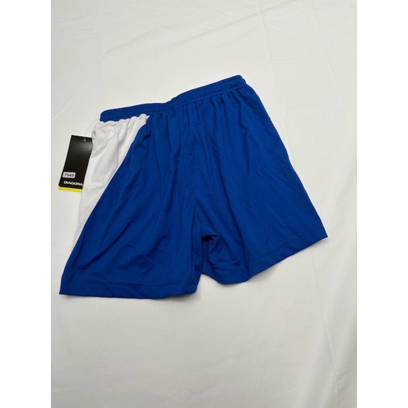 Diadora Diadry Vitale Shorts Elastic Waist Pull-On Blue/White Womens Sz XXS