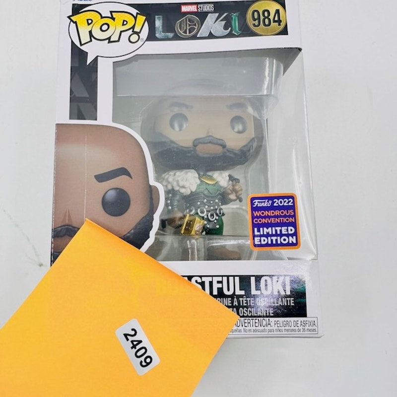 Funko Pop! Marvel Loki - Boastful Loki #984 Vinyl Figure Bobblehead
