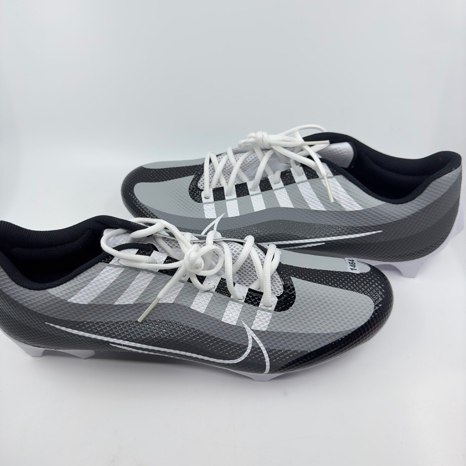 Nike Vapor Edge Speed 360 Football Cleats Shoe Black Dark Smoke Grey Mens 16
