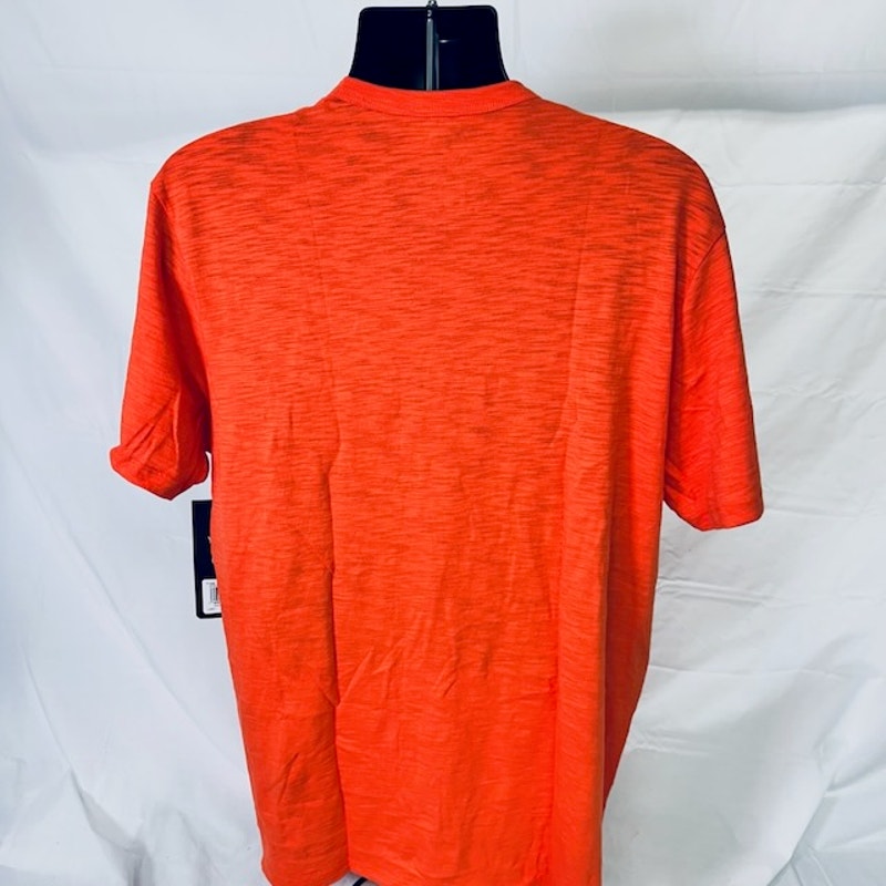 47 Brand Denver Bronchos T-Shirt Short Sleeve Graphic Print Orange Size XL