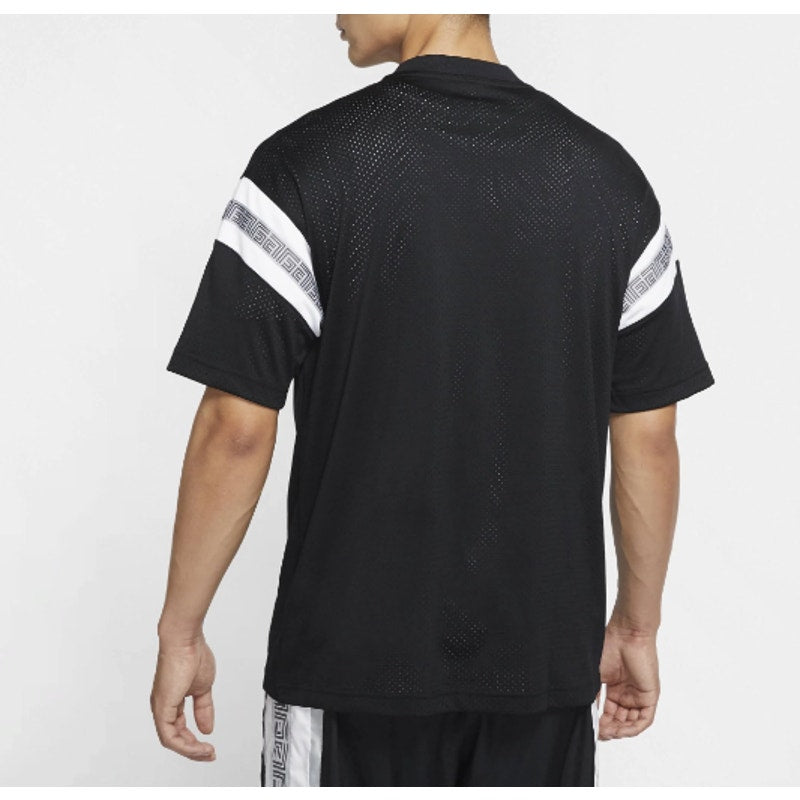 Nike Basketball Giannis Antetokounmpo Jersey Short Sleeve Mesh T-Shirt Black L