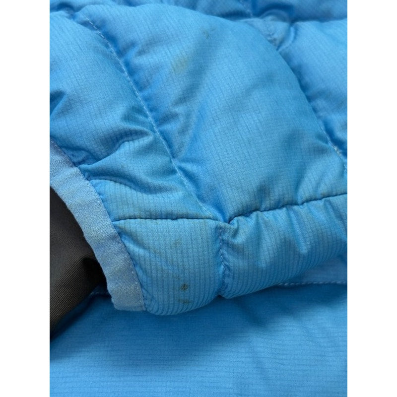 Adidas Climaheat 700+ Down Hooded Puffer Jacket Coat Blue Womens Size 46/48 UK