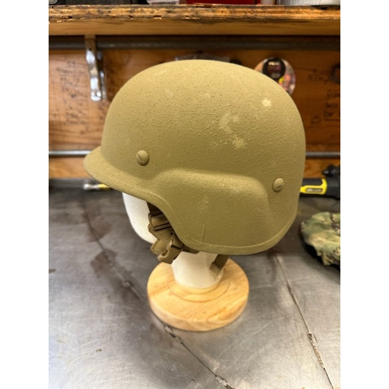 BAE Systems Military Lightweight Ballistic Helmet SPM1C1-10-C-0011 Green Size L