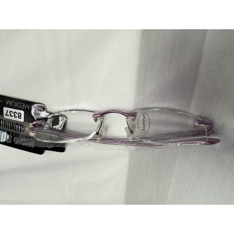 Ultra Spex Aluminum Reading Glasses +2.25 Medium Lightweight Purple Frame
