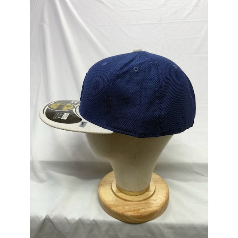 New Era 59FIFTY Los Angeles Dodgers Fitted Cap Blue/Gray Mens Size 7 7/8