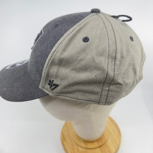 '47 Brand NFL Las Vegas Raiders MVP Adjustable Hat Embroidered Gray Mens OS