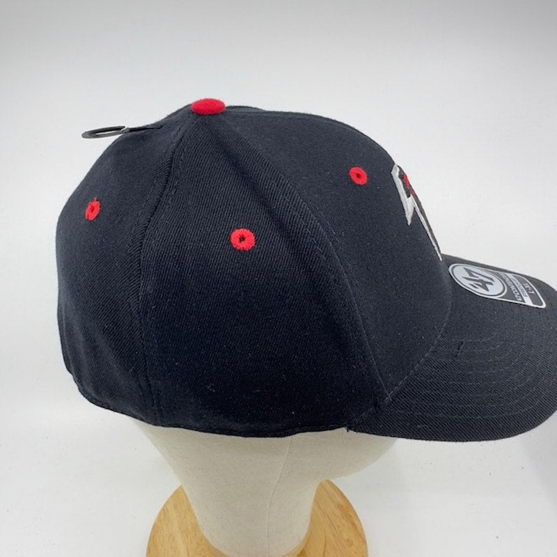 '47 Brand Contender NFL Atlanta Falcons Stretch Fitted Hat Hat Black Mens L/XL