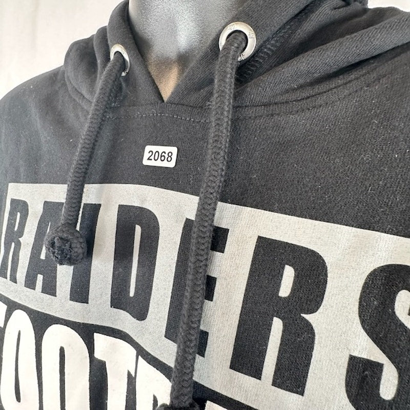 ‘47 Brand Las Vegas Raiders Headline Pullover Hoodie Pocket NFL Black Mens M