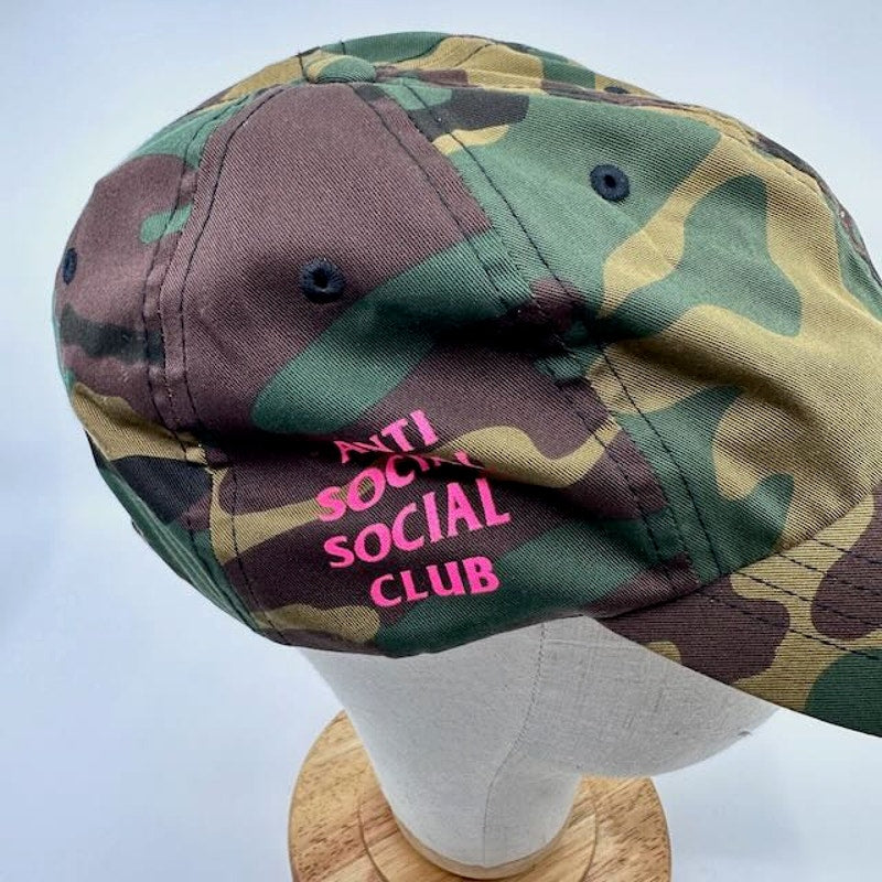 Yupoong The Classics Flexfit Camo Dad Cap Adjustable Fit Brown Green Mens OS