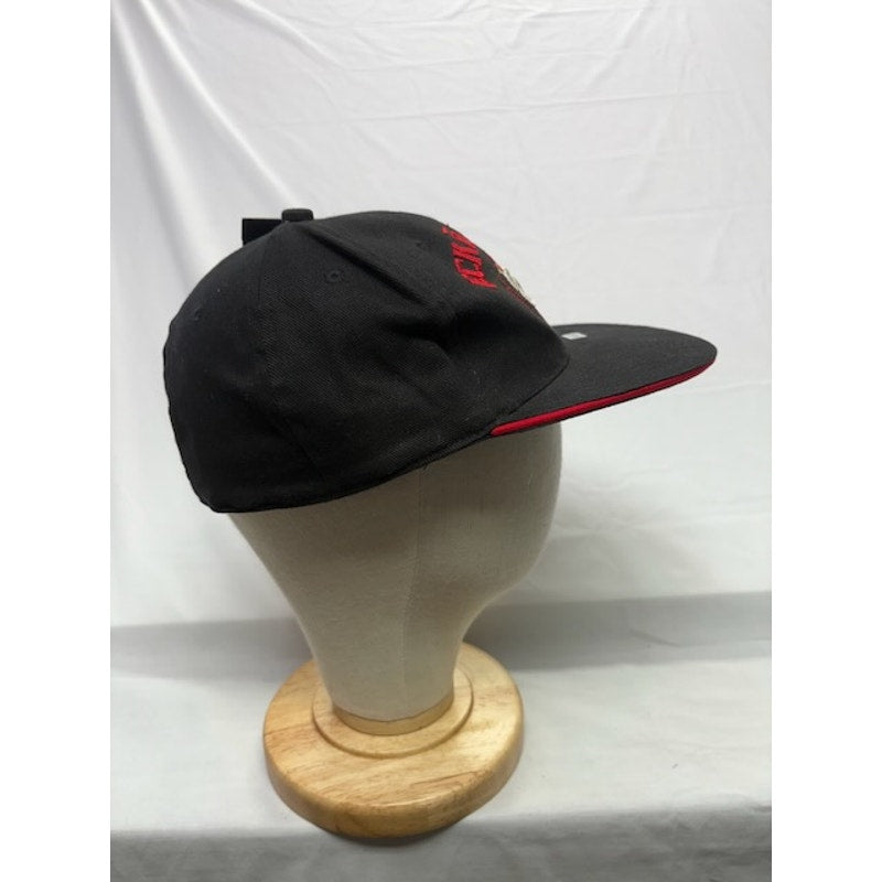 Ecko Unltd Baseball Cap Embroidered Rhino Logo Hat Black Red Mens Size 7 1/2