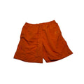 Avia Elastic Waist Athletic Cargo Shorts Pull-On Orange Womens Size XL