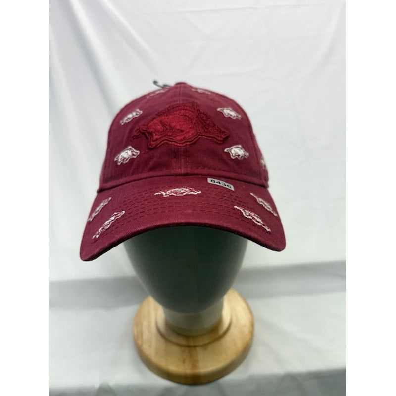 New Era 9TWENTY Adjustable Cap Arkansas Razorbacks Baseball Cap Red OSFM
