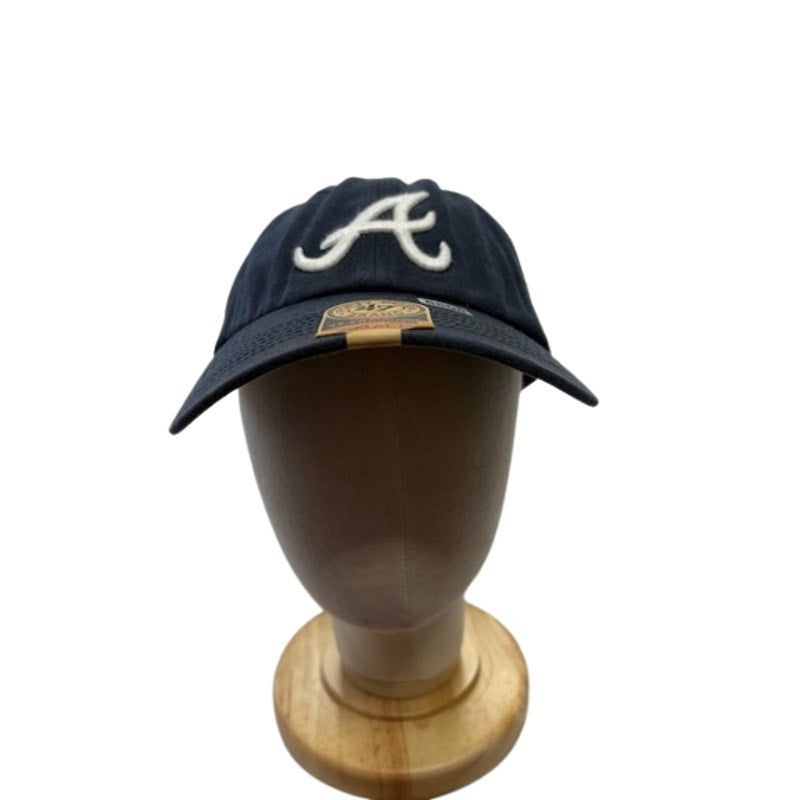 ‘47 Brand Atlanta Braves Franchise Fitted Cap MLB Logo Navy Unisex Small